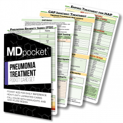 Pneumonia Treatment Card Set 